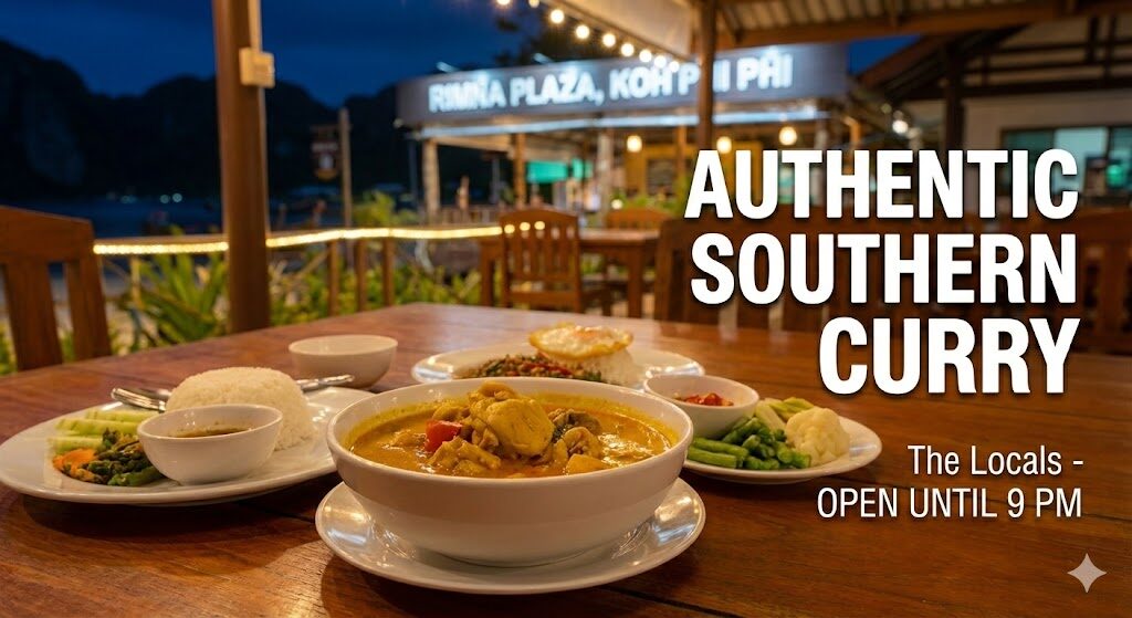 Halal massaman curry at The Locals, Koh Phi Phi